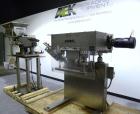Used SureKap Fully Automatic Straight Line Six Spindle Quill Capper, Model SK6000-SP. Capacities 100 bottles per minute depending on size and conveyor speed. Cap Size Range: diameter 8mm to 110mm (Ma...
