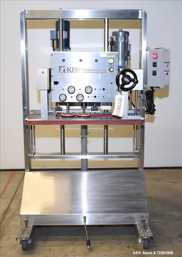 Used Kiss (Accutek) Packaging Systems 4 Spindle In Line Capper