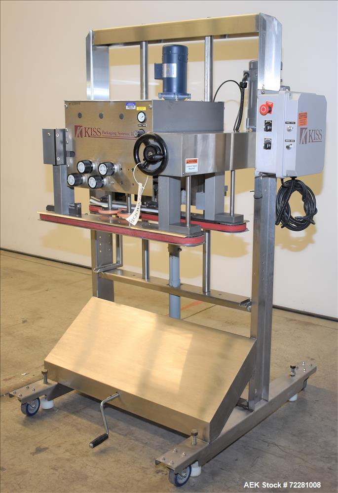 Used Kiss (Accutek) Packaging Systems 4 Spindle In Line Capper