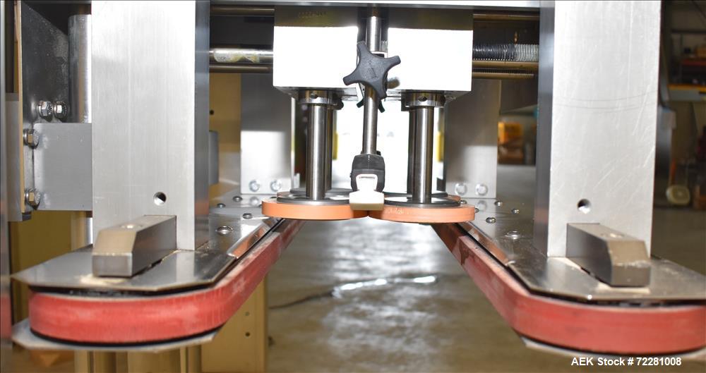 Used Kiss (Accutek) Packaging Systems 4 Spindle In Line Capper