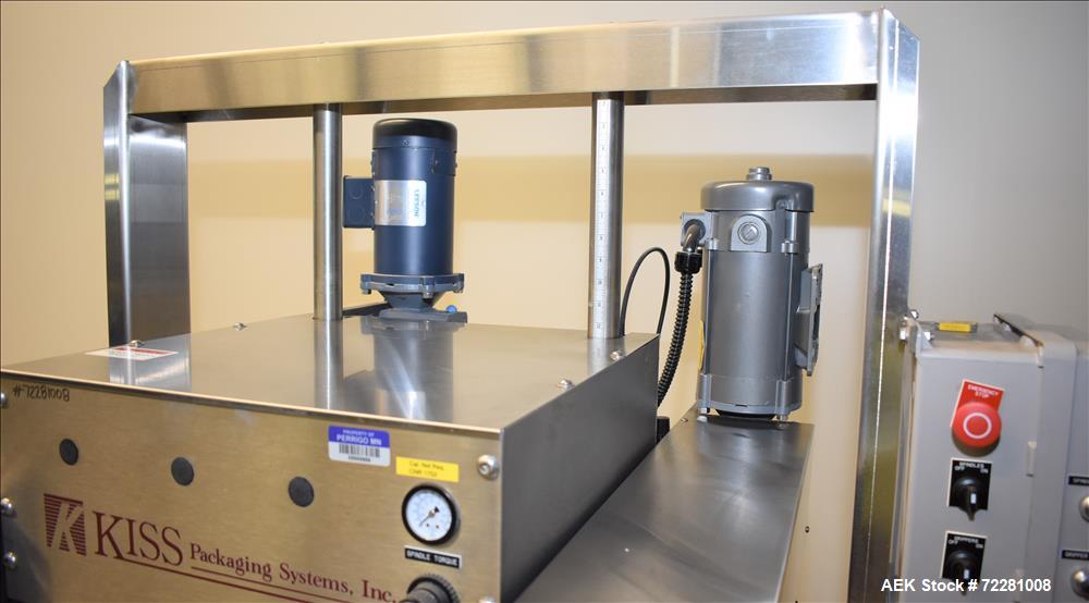 Used- Kiss (Accutek) Packaging Systems 4 Spindle In Line Capper