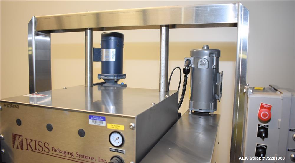 Used Kiss (Accutek) Packaging Systems 4 Spindle In Line Capper