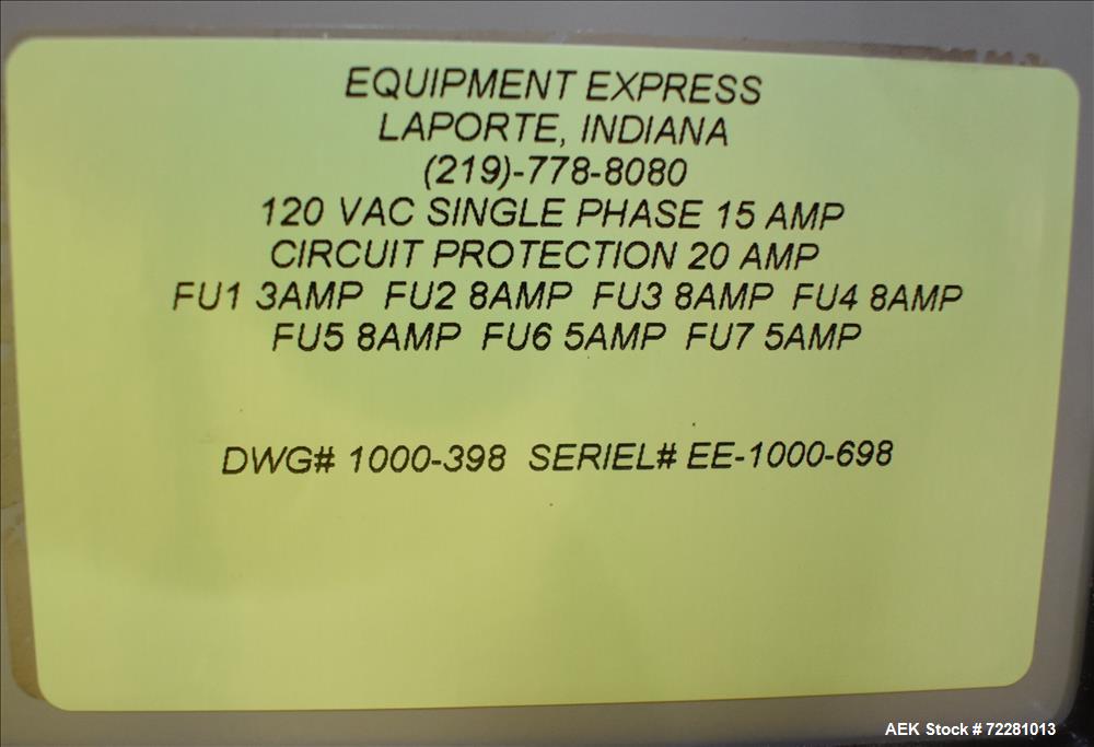 Used-Equipment Express Retorquer (In Line Capper).