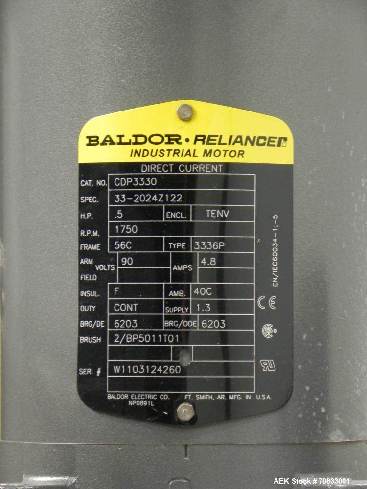 Used Kaps-All Model FA6 Industrial 6-Spindle Cap Retorquer. Machine is capable of speeds from 20 to 200 bottles per minute. Can handle caps of all materials from 8mm to 70mm (diameter). Can do pilfer...
