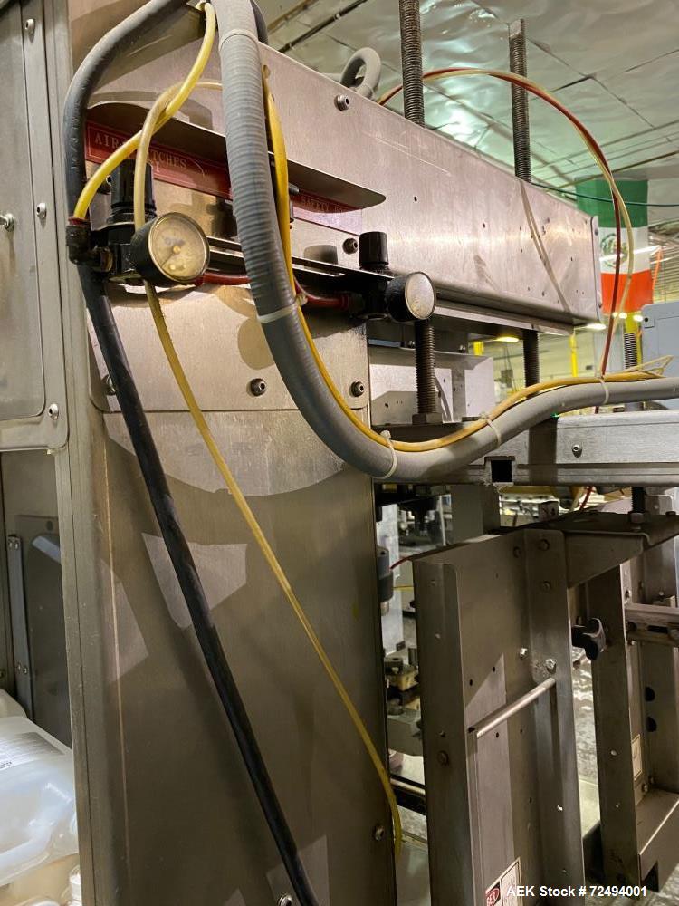 Used Pack West Model Auto 80 Two Station Four Quill Cap Tightener