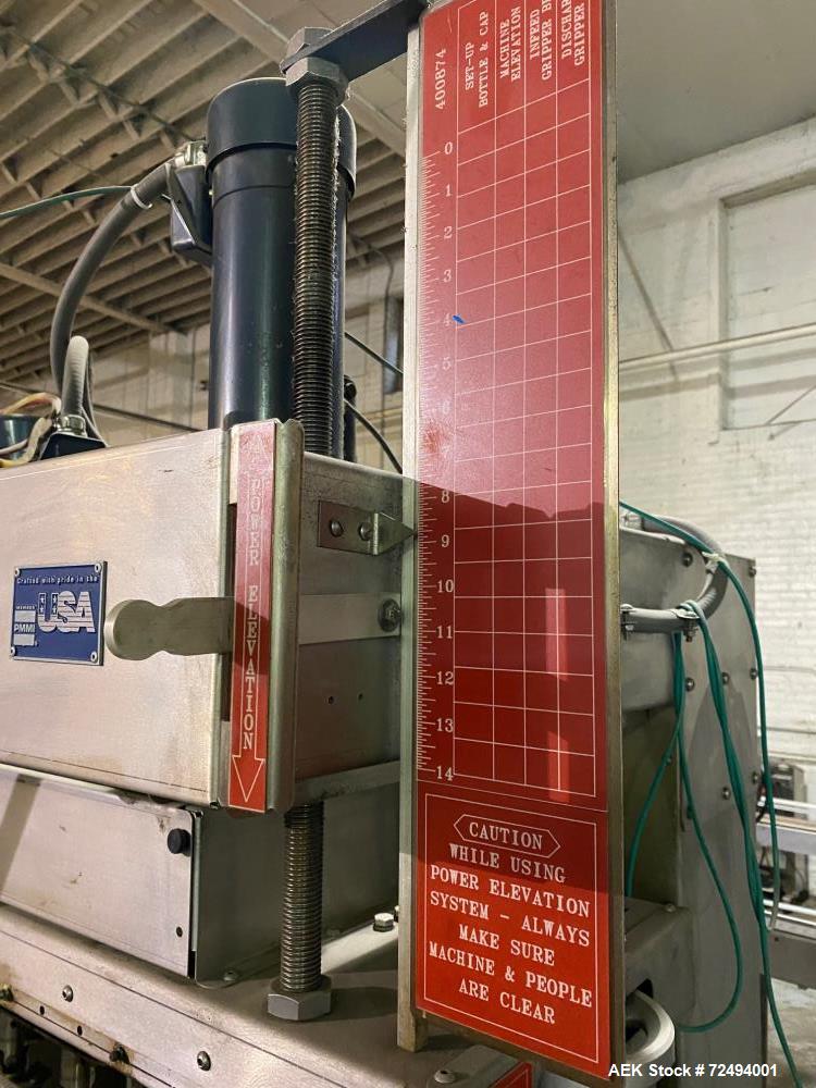 Used Pack West Model Auto 80 Two Station Four Quill Cap Tightener