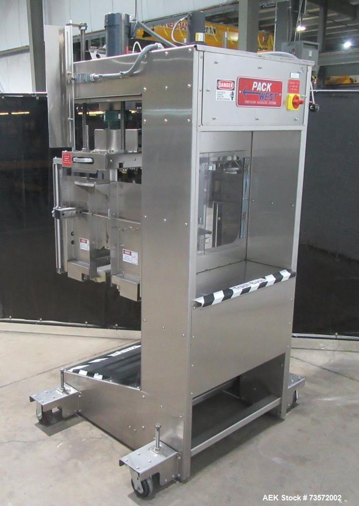 Used Pack West Auto-120-Torquer Inline 6-Spindle Capper for Sale