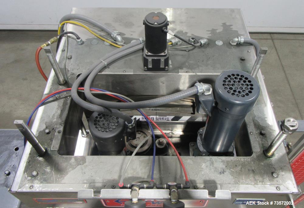 Used Pack West Auto-120-Torquer Inline 6-Spindle Capper for Sale