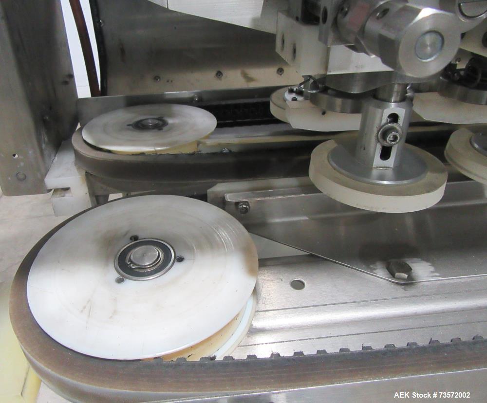 Used Pack West Auto-120-Torquer Inline 6-Spindle Capper for Sale