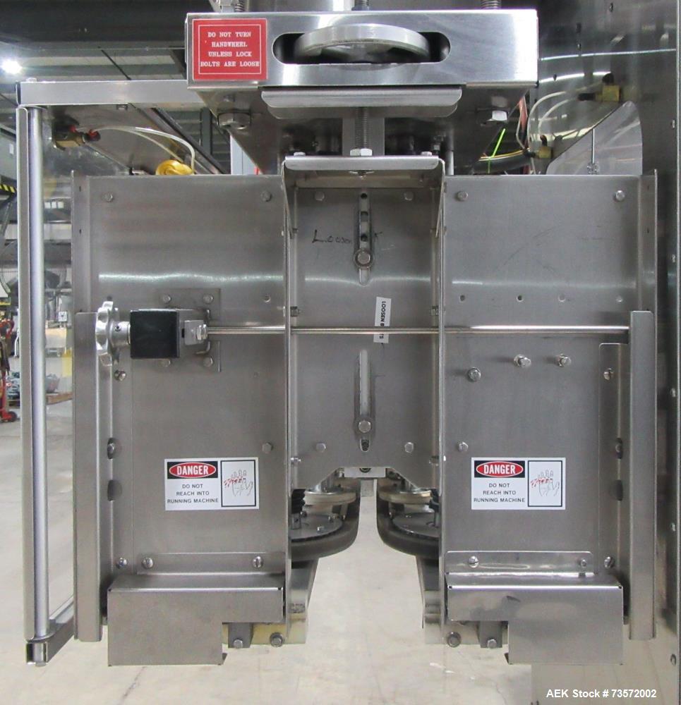 Used Pack West Auto-120-Torquer Inline 6-Spindle Capper for Sale