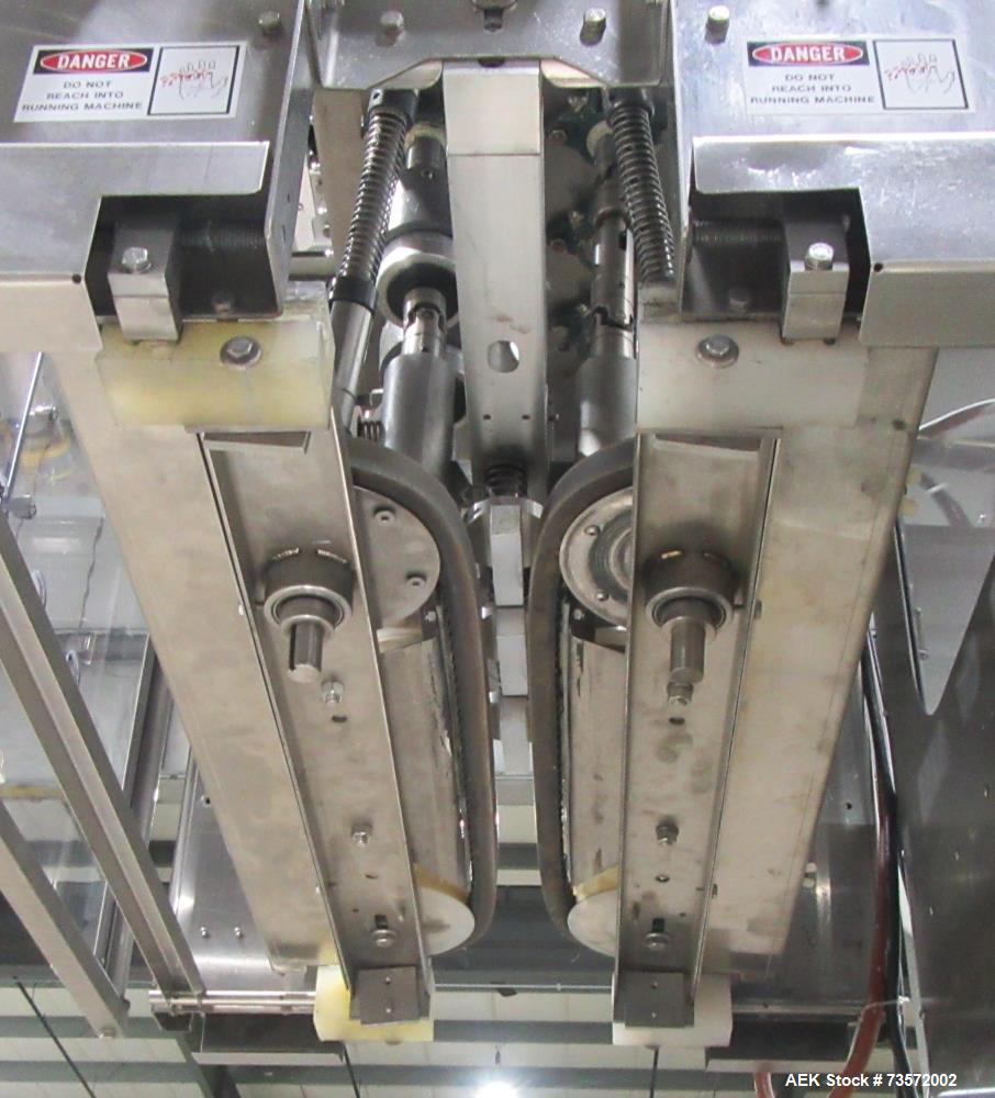 Used Pack West Auto-120-Torquer Inline 6-Spindle Capper for Sale