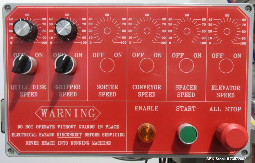 Used Pack West Auto-120-Torquer Inline 6-Spindle Capper for Sale