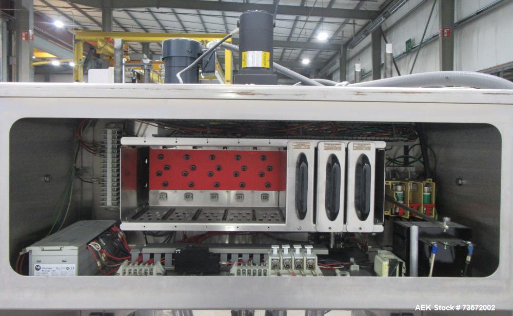 Used Pack West Auto-120-Torquer Inline 6-Spindle Capper for Sale