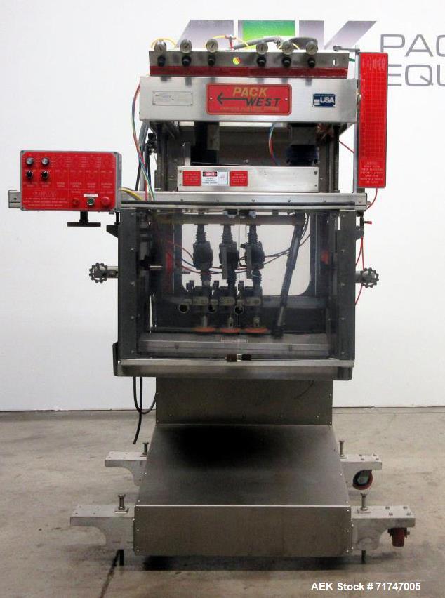 Used PackWest Auto 120 Cap Quill-Tightener Retourqer