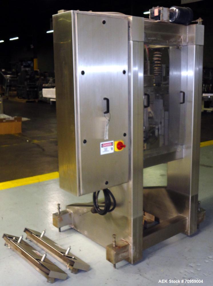Used Pack West Centurion 200 Model AC-200 Semi-Automatic Inline Quill Capper