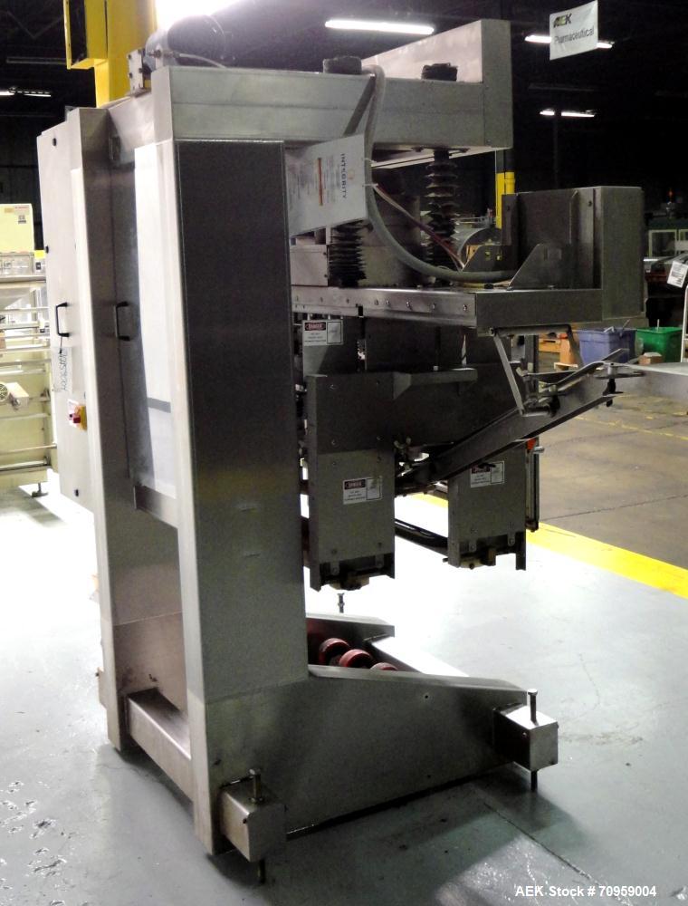 Used Pack West Centurion 200 Model AC-200 Semi-Automatic Inline Quill Capper
