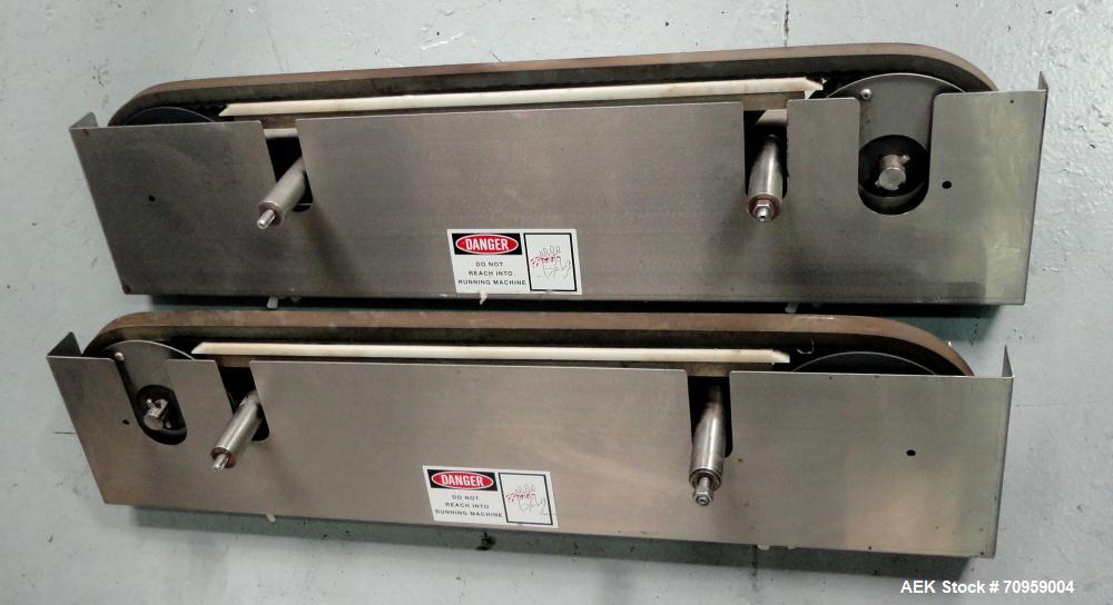 Used Pack West Centurion 200 Model AC-200 Semi-Automatic Inline Quill Capper