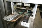 Used ELF ACT600L Automatic cap tightener. (6) Quill, rated up to 100 containers per minute. Cap size range 10mm-110mm diameter. Single belt unit C frame design. Mounted on casters. SELLING PRICE, AS ...
