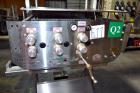 Used ELF ACT600L Automatic cap tightener. (6) Quill, rated up to 100 containers per minute. Cap size range 10mm-110mm diameter. Single belt unit C frame design. Mounted on casters. SELLING PRICE, AS ...