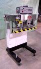Used Kaps-All Model F4 Inline Quill Cap Tightener/Retorquer. Capable of speeds over 150 BPM. Cap size range: 13 to 70mm. Has single belt side grippers, C frame design with painted base. Last used in ...