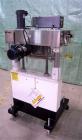 Used Kaps-All Model F4 Inline Quill Cap Tightener/Retorquer. Capable of speeds over 150 BPM. Cap size range: 13 to 70mm. Has single belt side grippers, C frame design with painted base. Last used in ...