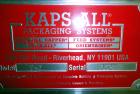 Used Kaps-All Model F4 Inline Quill Cap Tightener or Retorquer. Capable of speeds over 150 BPM. Cap size range: 13 to 70 mm. Has single belt side grippers 25