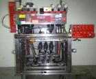 Used Pack West Auto Model AC-120 Cap Tightener & Retorquer. Capable of speeds up to 150 containers per minute. Cap size range: up to 53mm. All stainless steel frame. C frame design, mounts over exist...