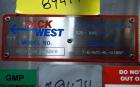 Used Pack West Auto Model AC-120 Cap Tightener & Retorquer. Capable of speeds up to 150 containers per minute. Cap size range: up to 53mm. All stainless steel frame. C frame design, mounts over exist...