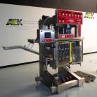Used Pack West Centurion 200 Model AC-200 Semi-Automatic Inline Quill Capper
