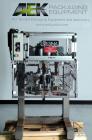 Used Resina Model RT-20 Cap Tightener Retorquer capable of speeds up to 90 bottles per minute. Cap size range: 13mm to 38mm. C frame design, has two sets of cap tightening wheels, single side belt gr...