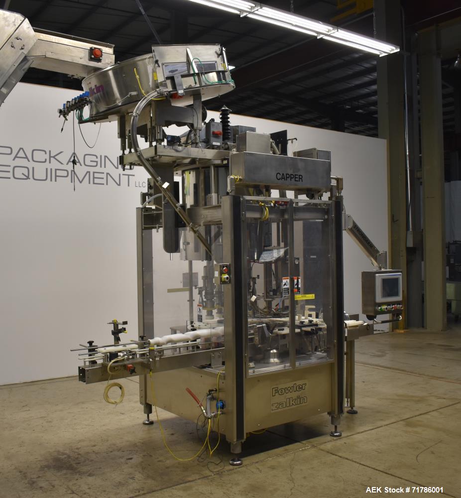 Used Fowler/Zalkin Model CAS-4/360 Four-Head Snap Capper