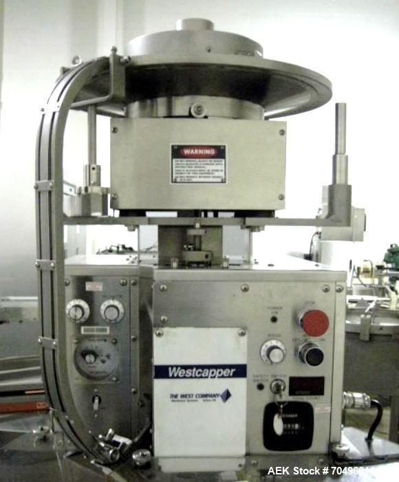 Used West Capper Crimp Capper, Model NPW-575