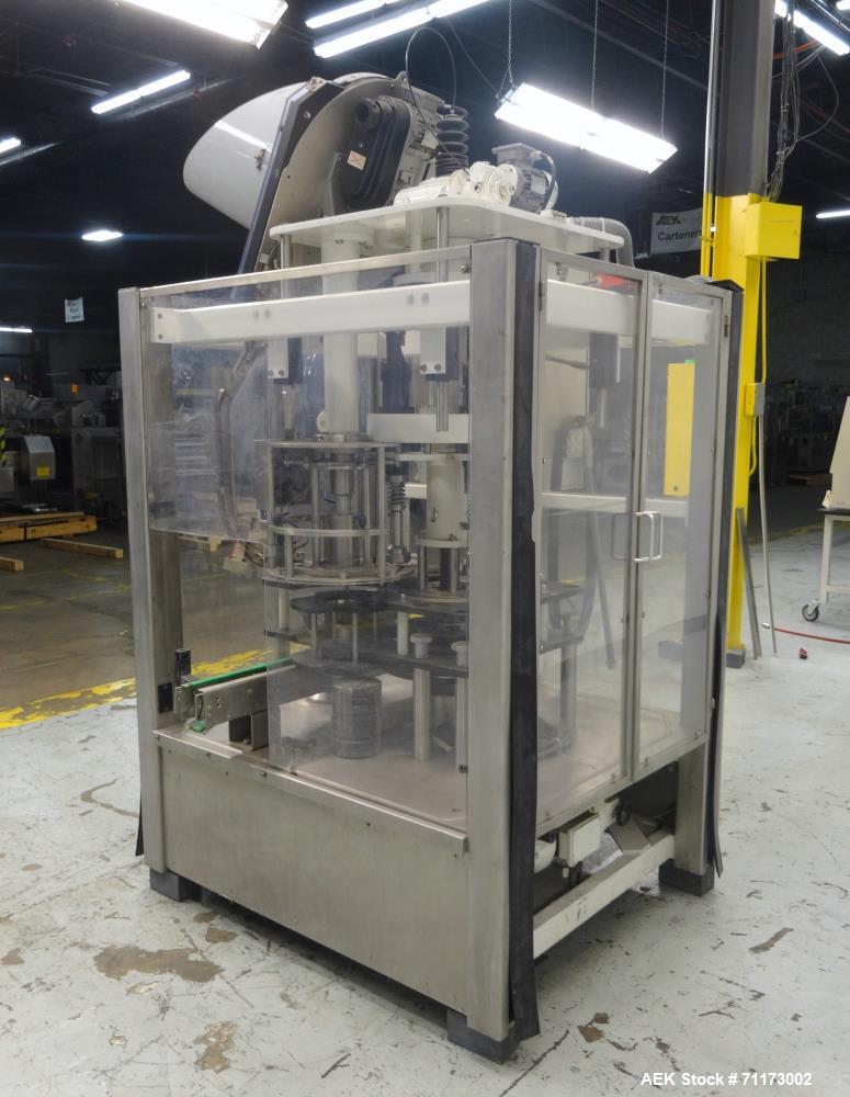 Used Zalkin Model CA3 Rotary Chuck/Snap Capper.
