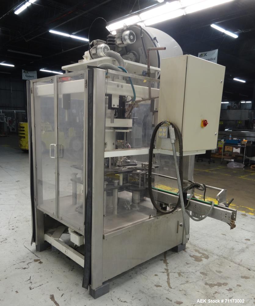 Used- Zalkin Model CA3 Rotary Chuck/Snap Capper.