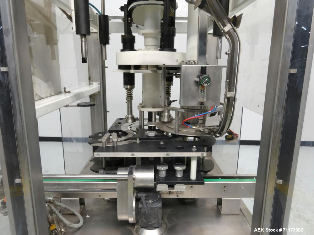 Used Zalkin Model CA3 Rotary Chuck/Snap Capper.