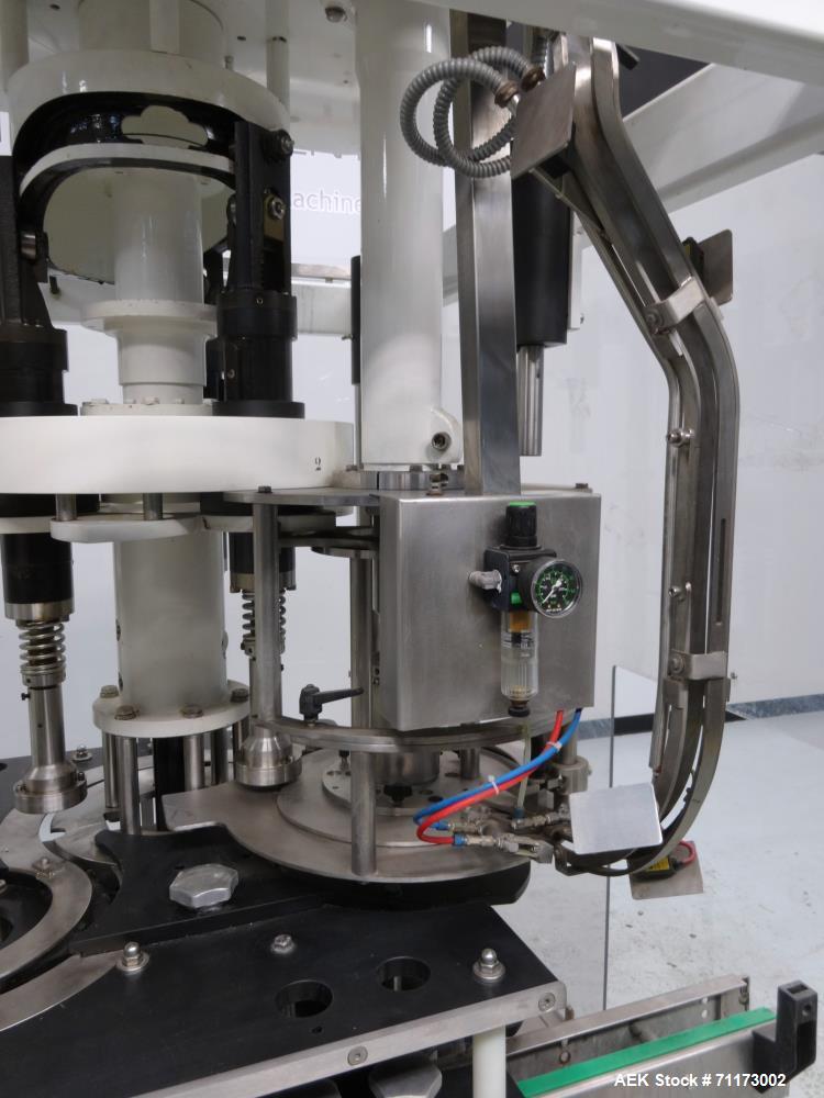 Used Zalkin Model CA3 Rotary Chuck/Snap Capper.