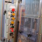 Used Consolidated Capem Model C4HB 8 Head Rotary Cap Press with Star Wheel Infeed and Discharge.