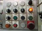 Used Resina Model F27 27 Fitment Applicator. Sorts and feeds fitments to be snapped into filled bottles such as spices. Previously running 43mm closures.