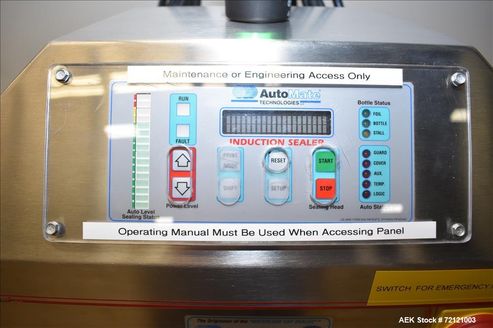 Used AutoMate AM-250 Automatic Induction Sealer.