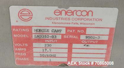 Used Enercon Model Compak LM2385-06 2KW Induction Sealer