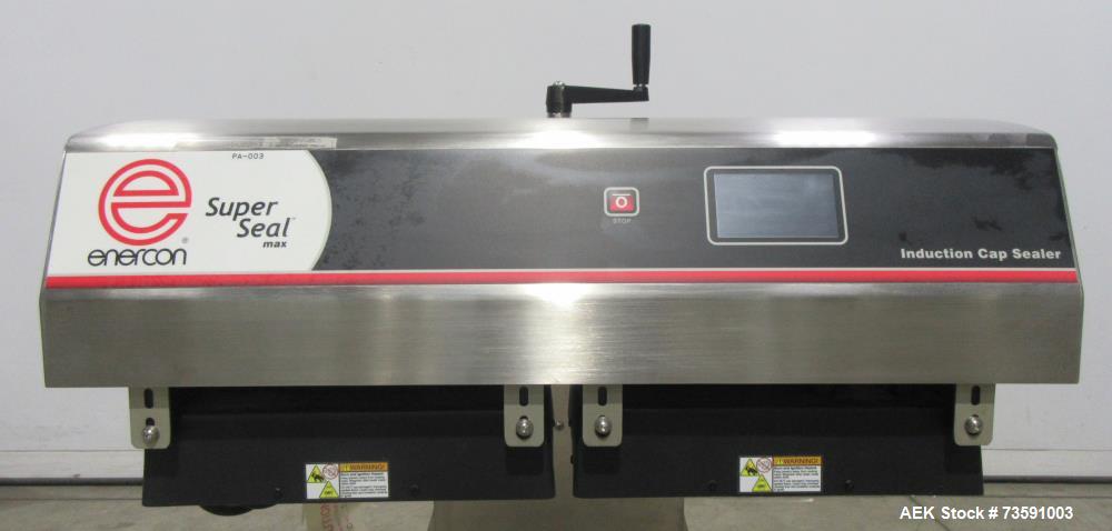 Unused Enercon Super Seal™ Tamper Evident Induction Sealer | Industrial Cap Sealing System