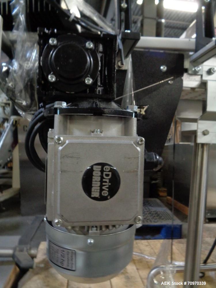 Used Enercon Superseal DX Air Cooled Induction Sealer. Model LM4466-1. Has a flat bar sealing head. 3/50/60 HZ, 240 volt, 8.7 amps.