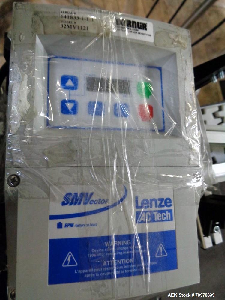 Used Enercon Superseal DX Air Cooled Induction Sealer. Model LM4466-1. Has a flat bar sealing head. 3/50/60 HZ, 240 volt, 8.7 amps.