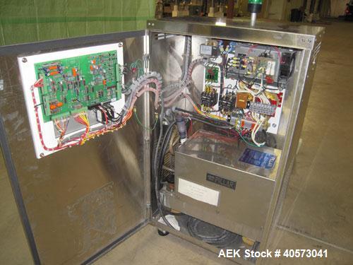 Used Pillar Technologies Water Cooled Induction Sealer, Model FOILER 2410-R. Rating 4000 watt, 3/50/60/230 volt. Last used in pharmaceutical packaging operation.