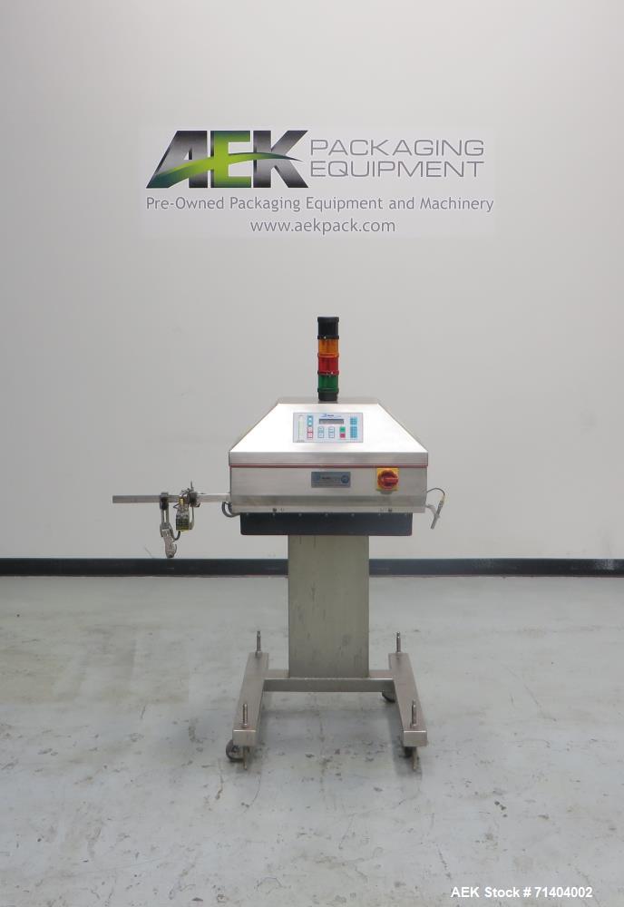Used Kapsall Model AM-250 2.5Kw Automatic Waterless Induction Foil Cap Sealer
