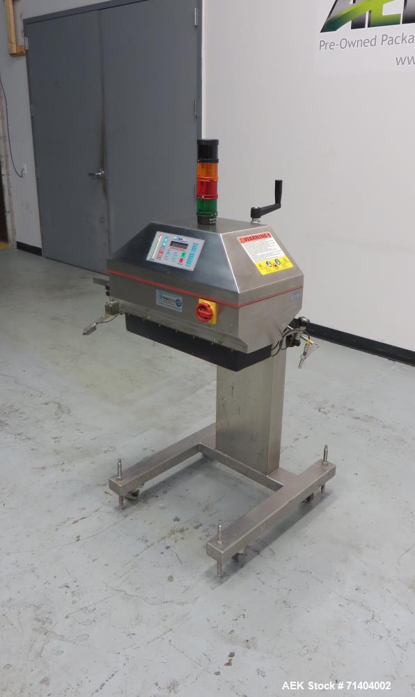 Used Kapsall Model AM-250 2.5Kw Automatic Waterless Induction Foil Cap Sealer