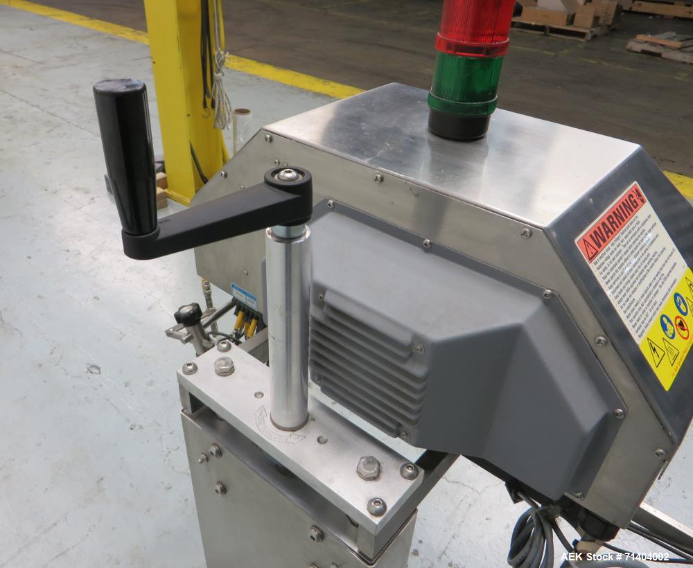Used Kapsall Model AM-250 2.5Kw Automatic Waterless Induction Foil Cap Sealer