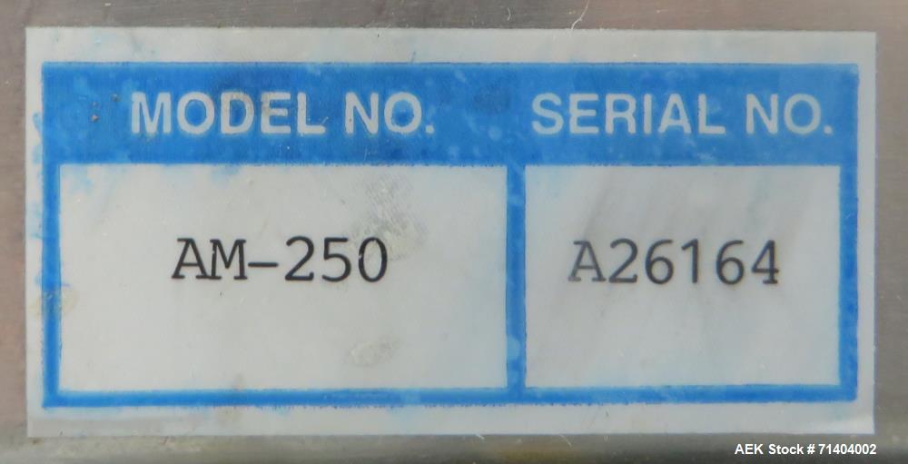 Used Kapsall Model AM-250 2.5Kw Automatic Waterless Induction Foil Cap Sealer