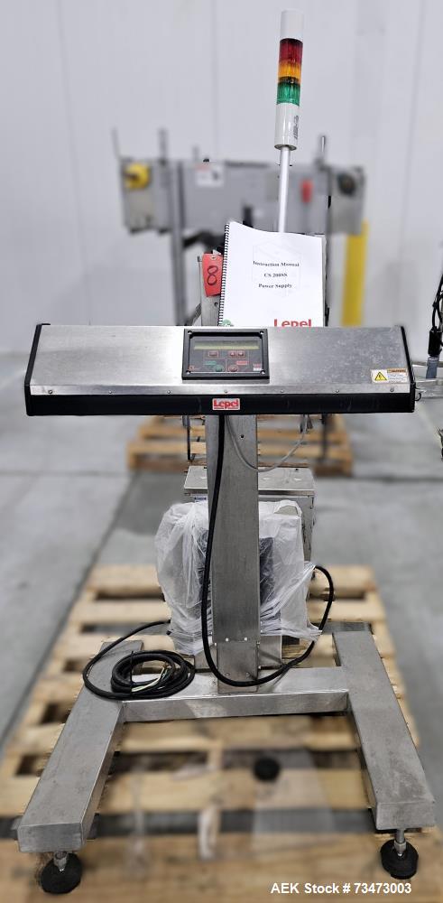 Used Lepel CS 200SS Stainless Steel Induction Cap Sealer