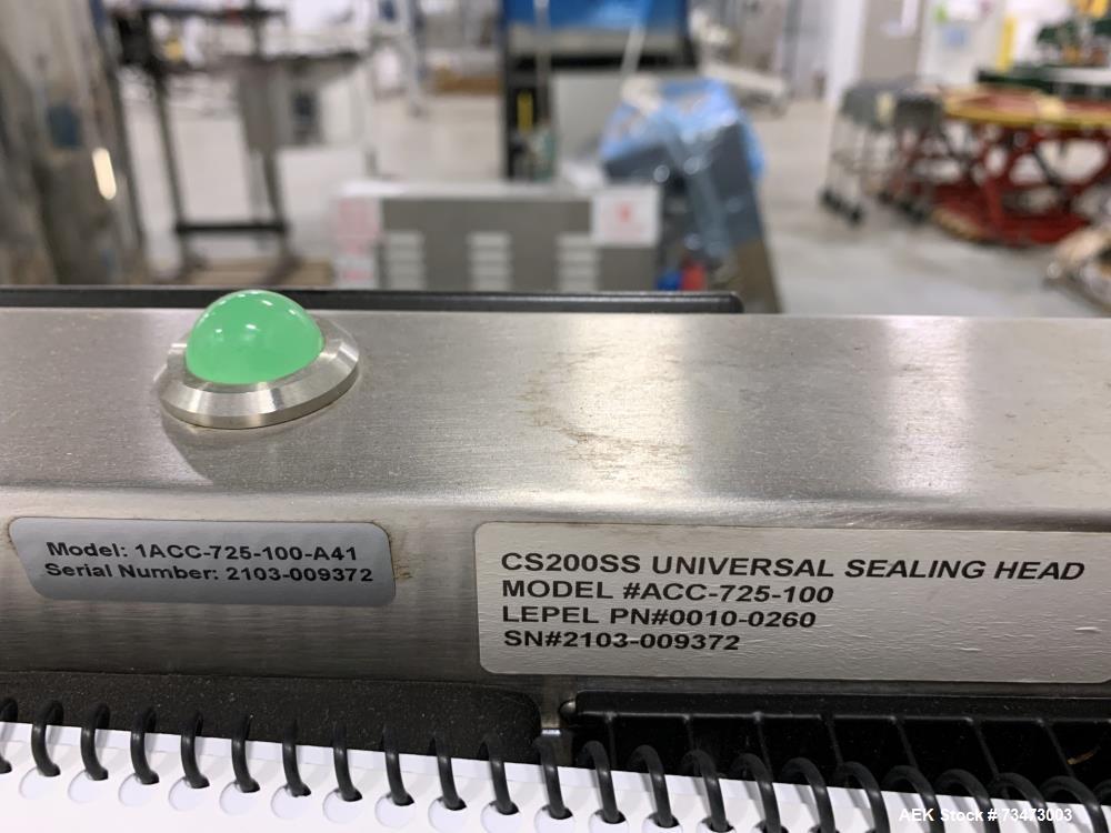 Used Lepel CS 200SS Stainless Steel Induction Cap Sealer